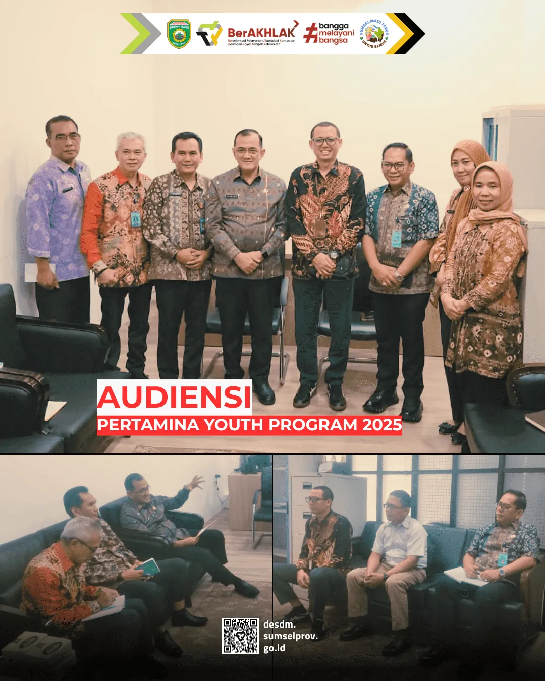 Audiensi Pertamina Youth Program 2025
