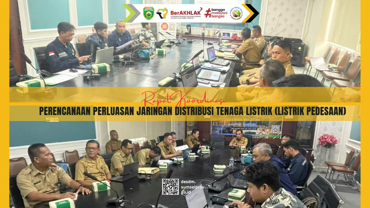Rapat Koordinasi Perencanaan Perluasan Jaringan Distribusi Tenaga Listrik (Listrik Pedesaan)