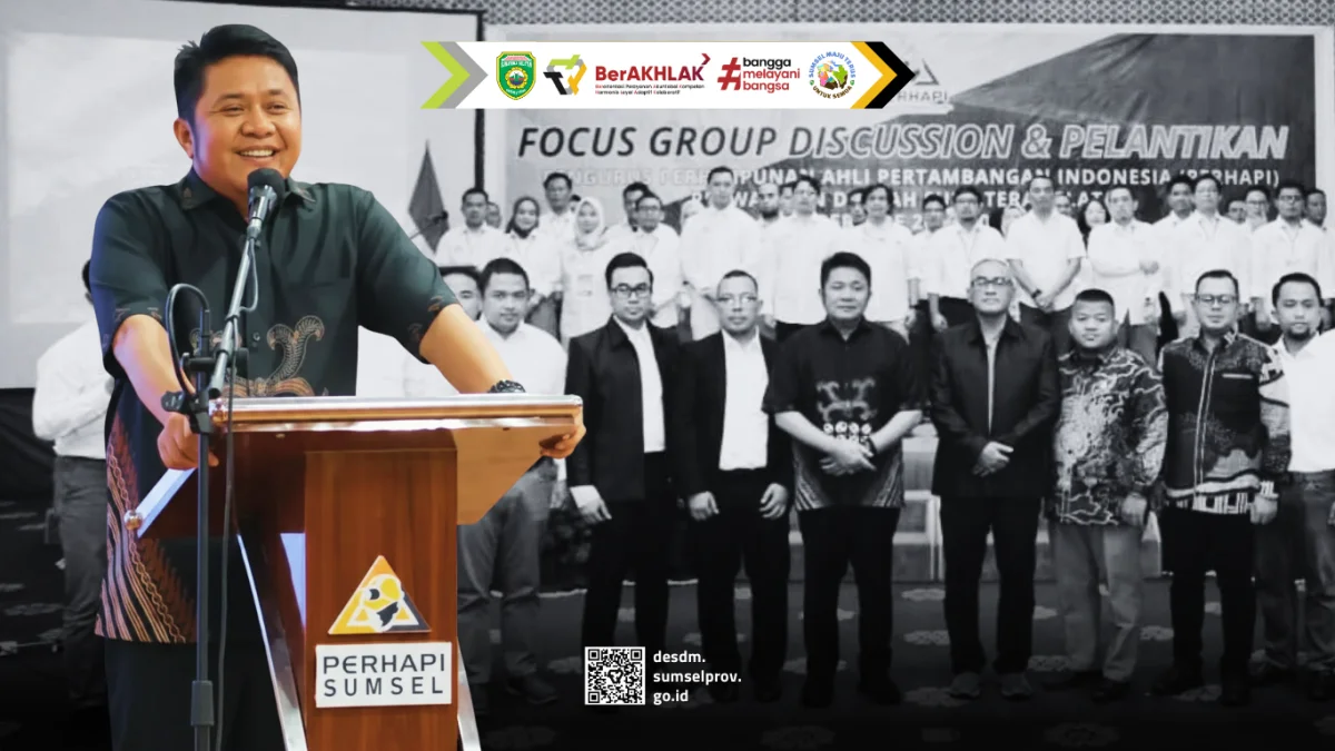 Pelantikan Pengurus Daerah PERHAPI Sumsel 2025–2028