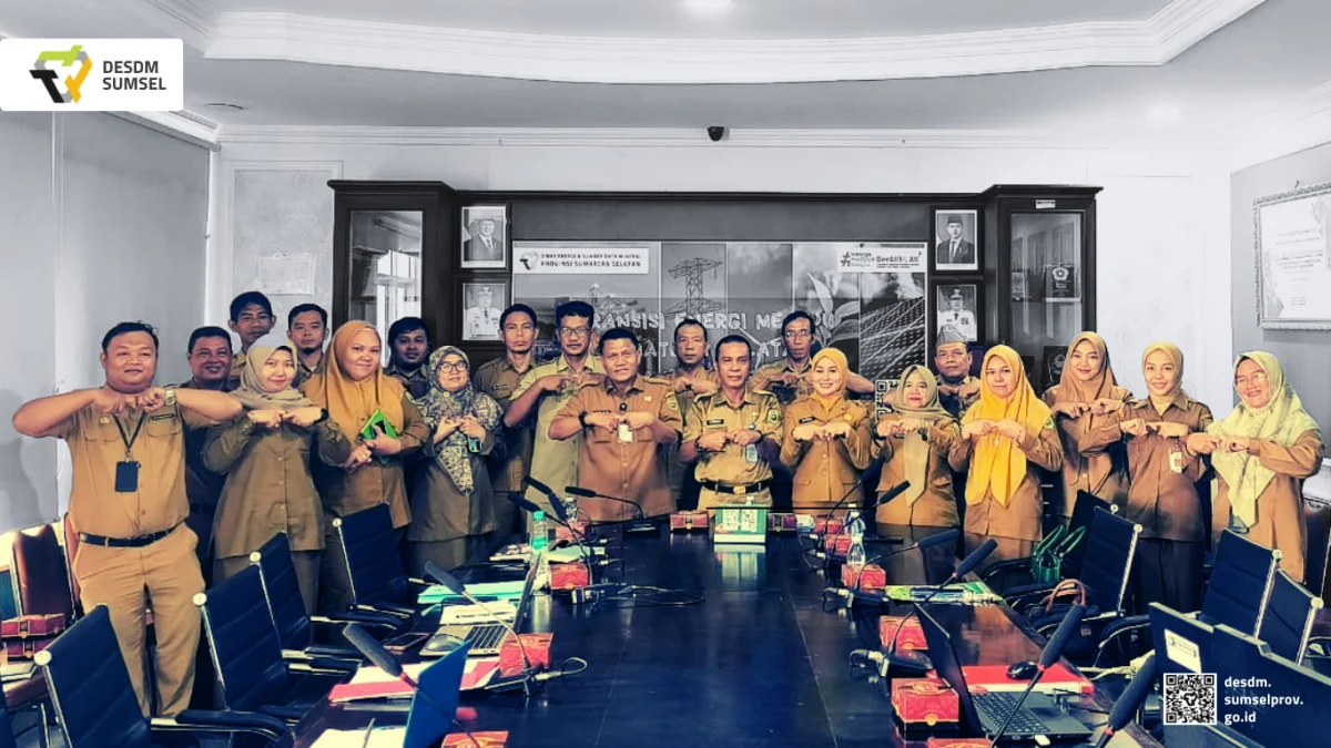 Dinas ESDM Sumsel Menuju Pengelolaan Arsip Berstandar Nasional!