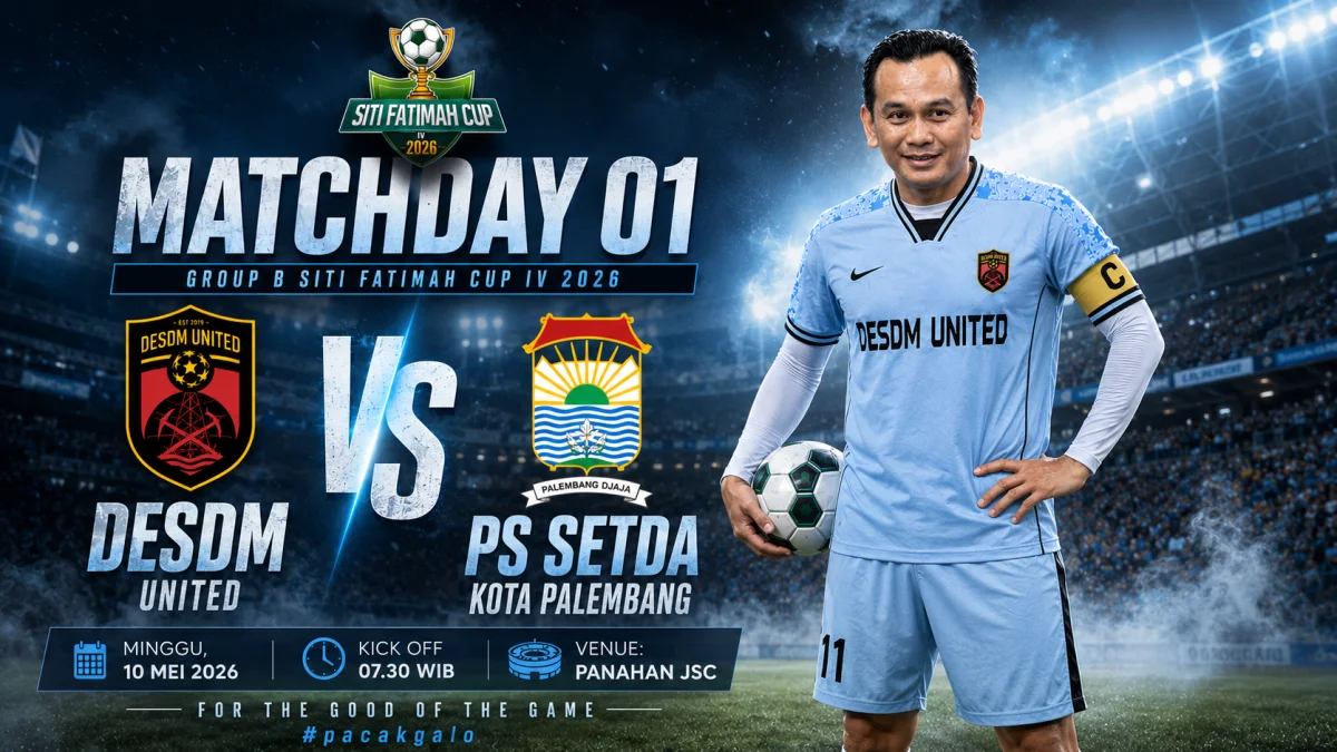 DESDM UNITED Siap Jalani Laga Perdana di Siti Fatimah Cup IV 2026