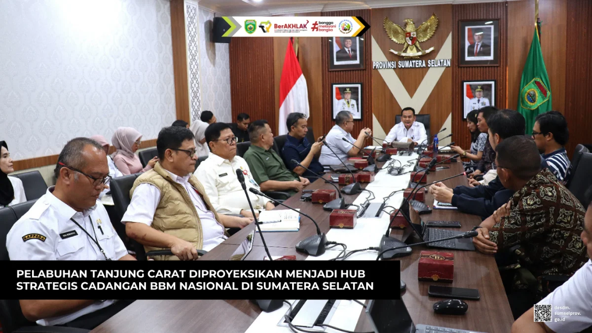 Pelabuhan Tanjung Carat Diproyeksikan Menjadi Hub Strategis Cadangan BBM Nasional di Sumatera Selatan