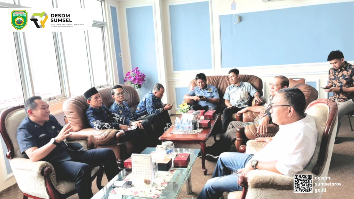 Komitmen Keterbukaan Informasi: Dinas ESDM Sumsel Terima Audiensi Komisioner Informasi Provinsi Sumatera Selatan