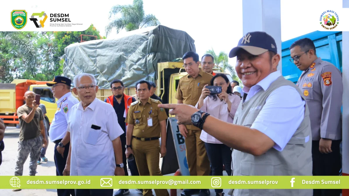 Sidak SPBU di Palembang, Gubernur H. Herman Deru Pastikan Distribusi BBM Aman Tepat Sasaran